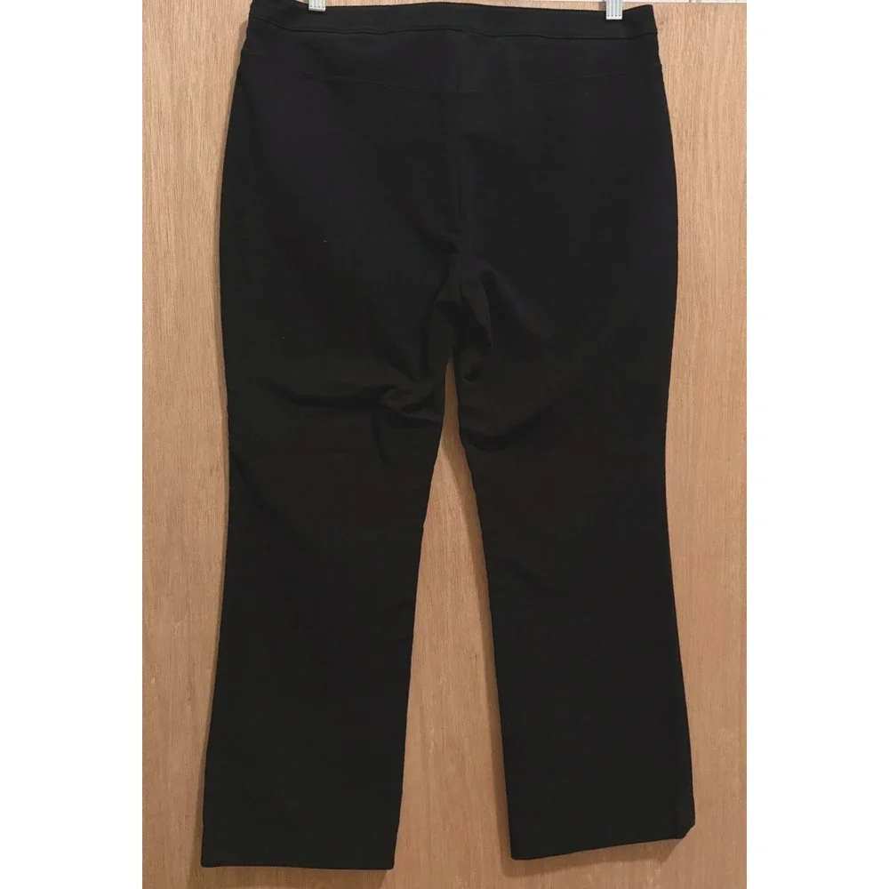 Theory Womens Black Moleskin Twill Crop Pant Straight Leg Size 8 J0804215 NWT